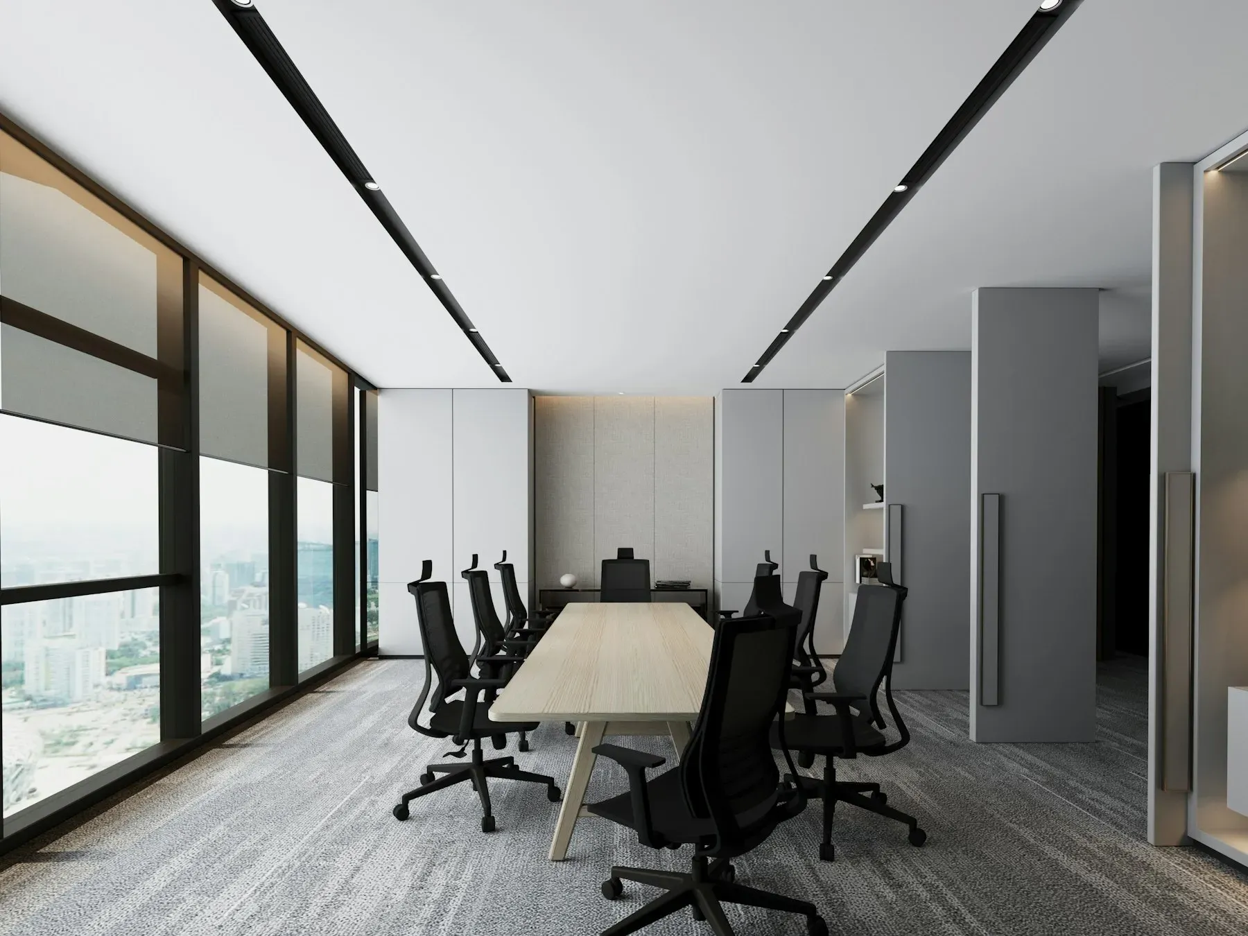 Salle de réunion lumineuse